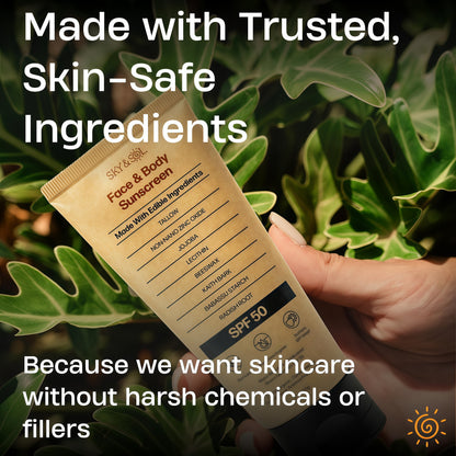 Sky and Sol Face &Body Sunscreen