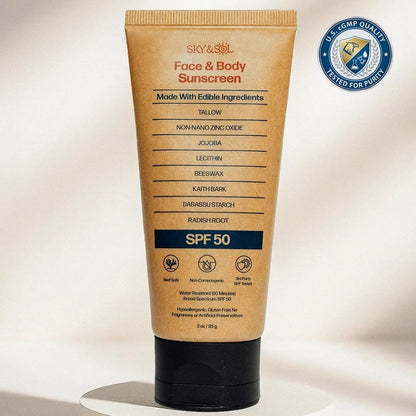 Sky and Sol Face &Body Sunscreen